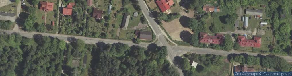 Zdjęcie satelitarne Wachniewskiej ul.