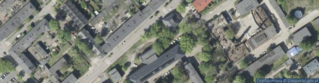 Zdjęcie satelitarne Waryńskiego Ludwika ul.