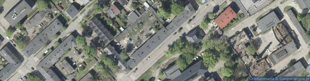 Zdjęcie satelitarne Waryńskiego Ludwika ul.