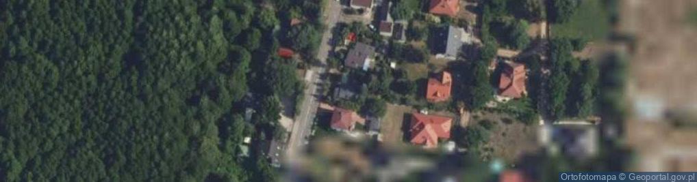 Zdjęcie satelitarne Wczasowa ul.