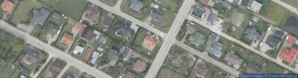 Zdjęcie satelitarne Wczasowa ul.