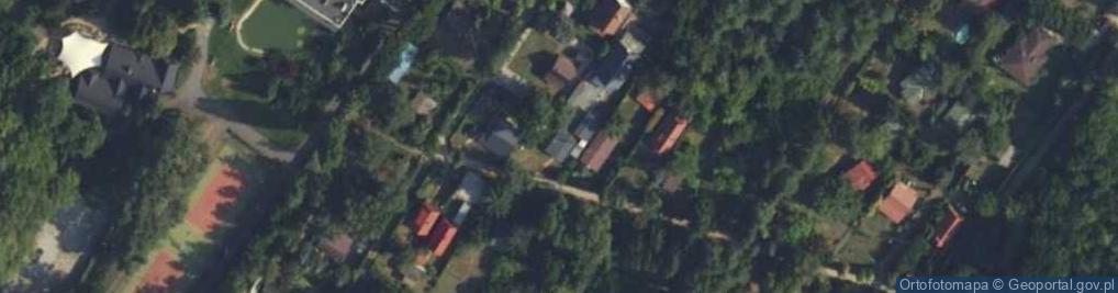 Zdjęcie satelitarne Wczasowa ul.