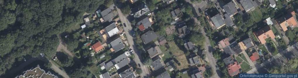 Zdjęcie satelitarne Wczasowa ul.