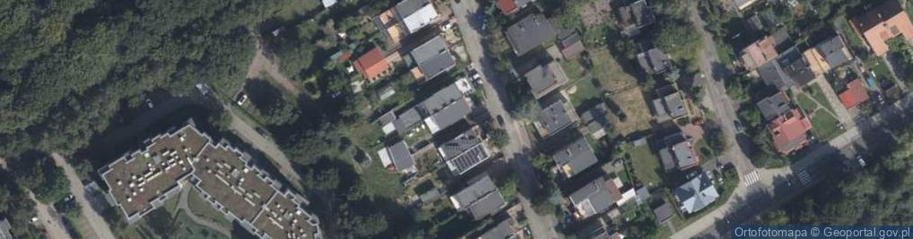 Zdjęcie satelitarne Wczasowa ul.