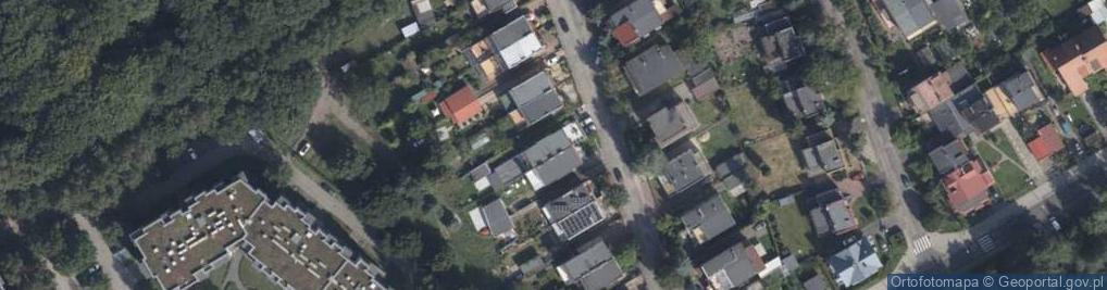 Zdjęcie satelitarne Wczasowa ul.