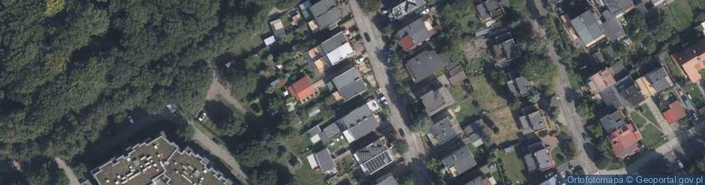 Zdjęcie satelitarne Wczasowa ul.