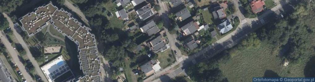 Zdjęcie satelitarne Wczasowa ul.