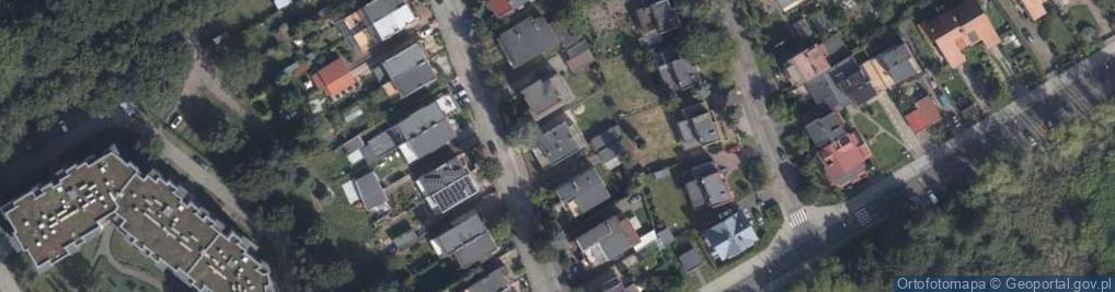 Zdjęcie satelitarne Wczasowa ul.