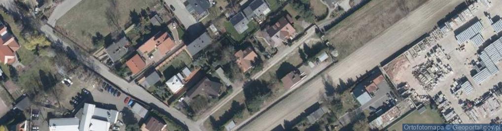 Zdjęcie satelitarne Wczasowa ul.
