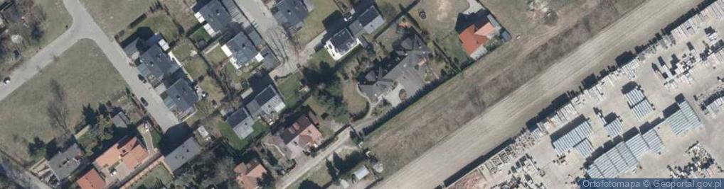 Zdjęcie satelitarne Wczasowa ul.