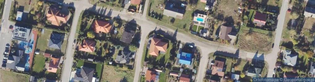 Zdjęcie satelitarne Wczasowa ul.