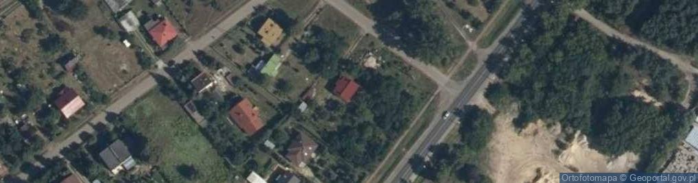 Zdjęcie satelitarne Wczasowa ul.