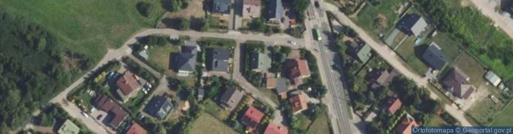 Zdjęcie satelitarne Wczasowa ul.