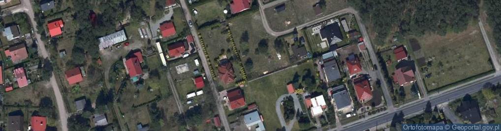 Zdjęcie satelitarne Wczasowa ul.