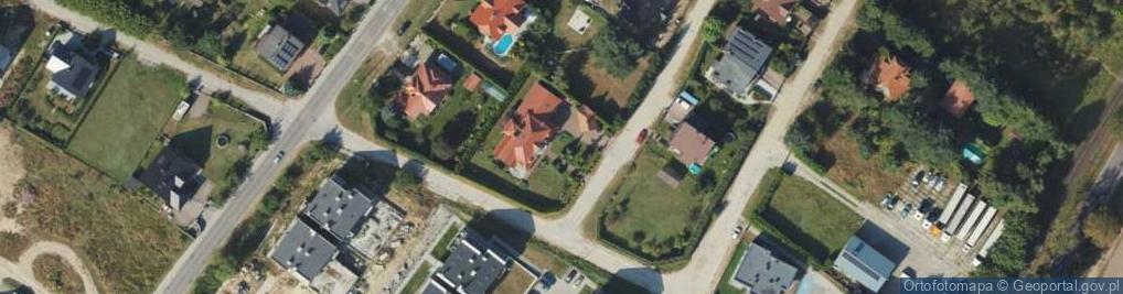 Zdjęcie satelitarne Wczasowa ul.