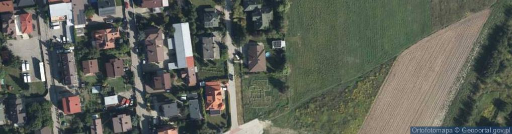 Zdjęcie satelitarne Wczasowa ul.