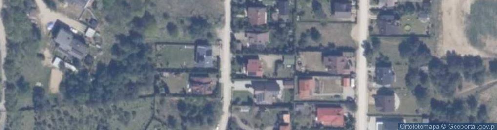 Zdjęcie satelitarne Wczasowa ul.