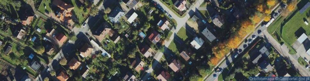 Zdjęcie satelitarne Wczasowa ul.