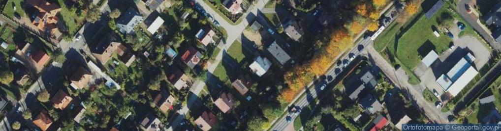 Zdjęcie satelitarne Wczasowa ul.