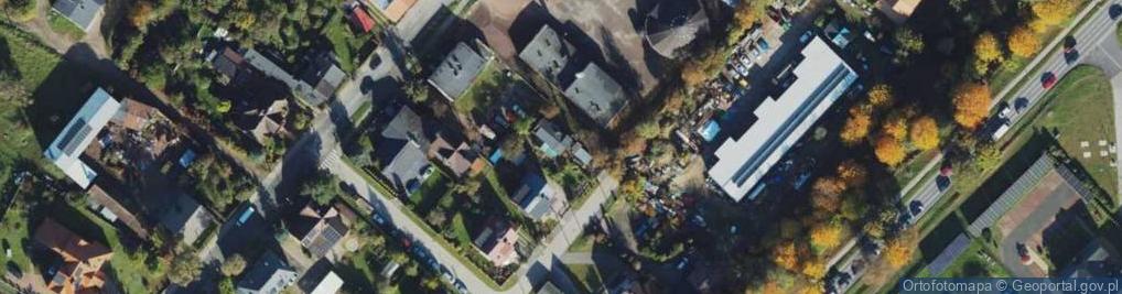 Zdjęcie satelitarne Wczasowa ul.