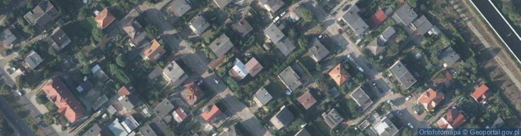 Zdjęcie satelitarne Wczasów ul.