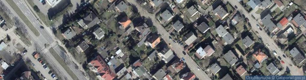 Zdjęcie satelitarne Wczasów ul.