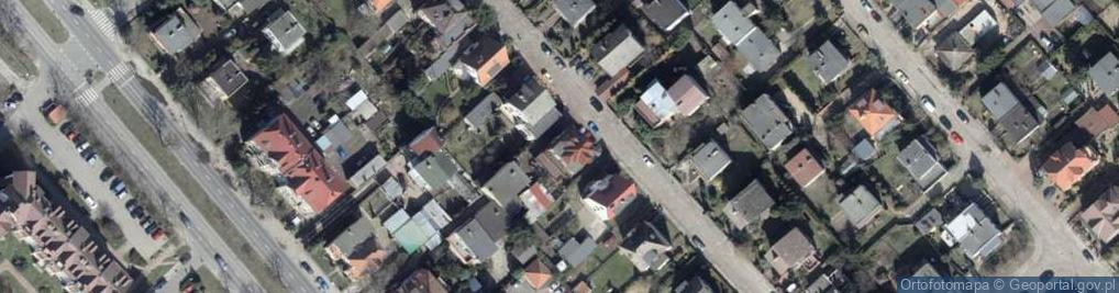 Zdjęcie satelitarne Wczasów ul.
