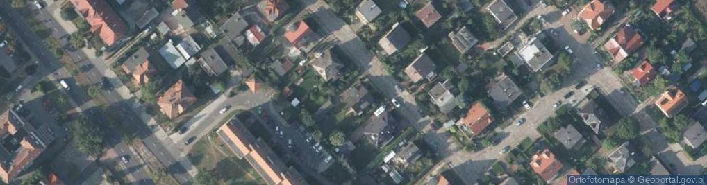 Zdjęcie satelitarne Wczasów ul.