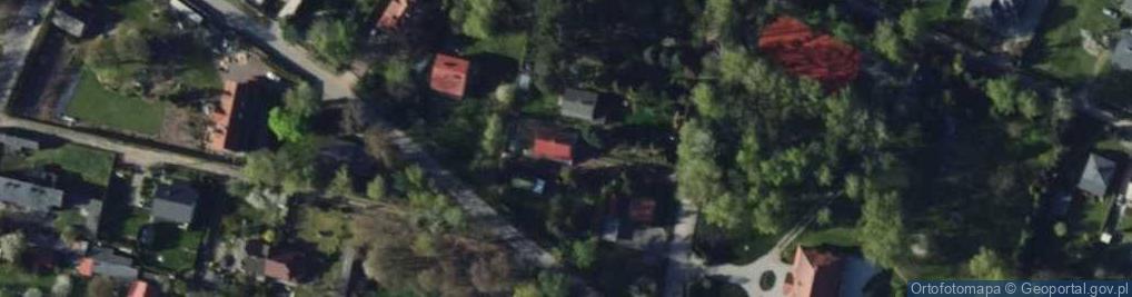 Zdjęcie satelitarne Wczasowa ul.