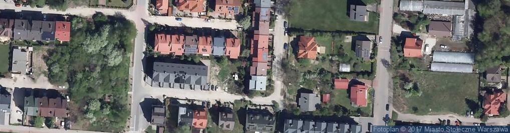Zdjęcie satelitarne Wczasowa ul.