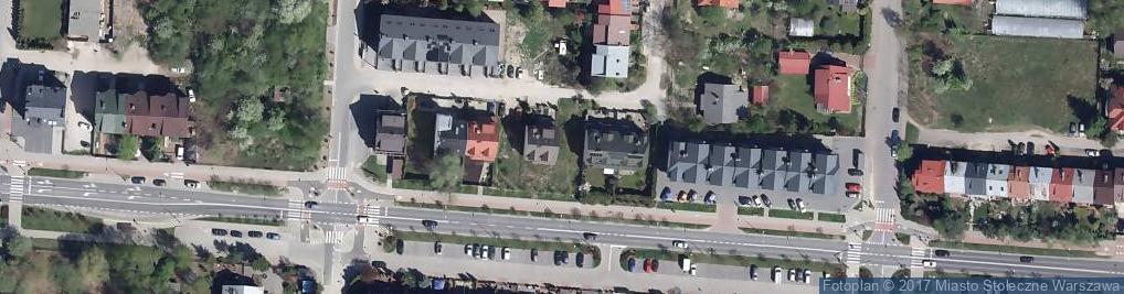 Zdjęcie satelitarne Wczasowa ul.