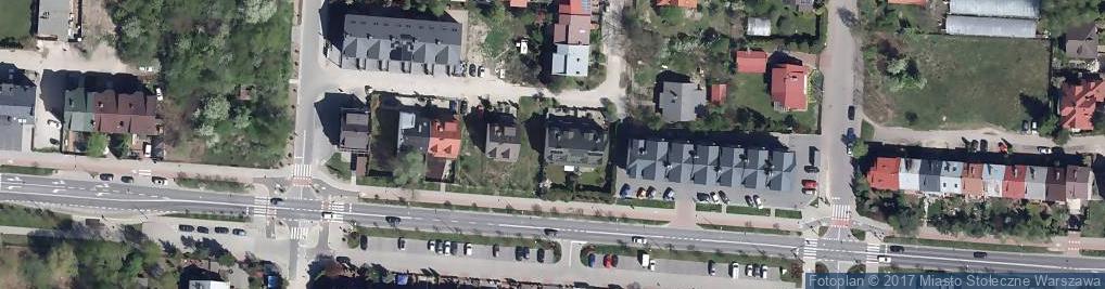 Zdjęcie satelitarne Wczasowa ul.