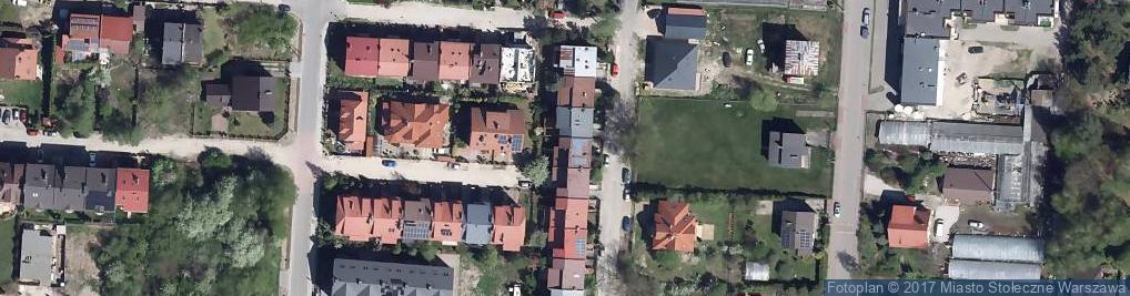 Zdjęcie satelitarne Wczasowa ul.
