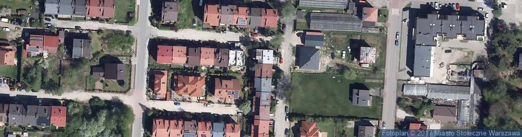 Zdjęcie satelitarne Wczasowa ul.