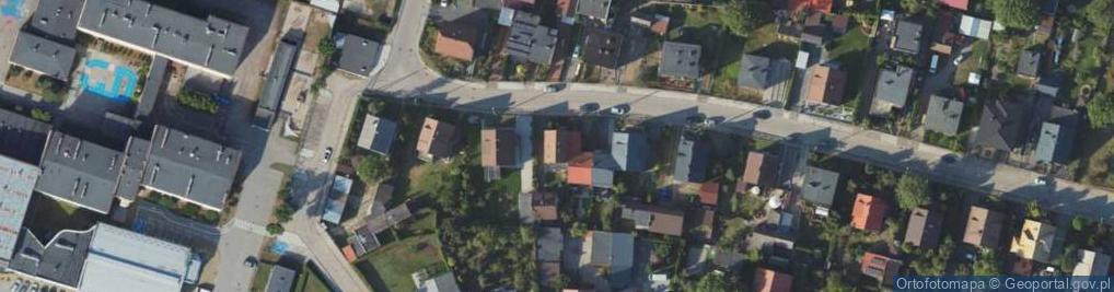 Zdjęcie satelitarne Wczasowa ul.