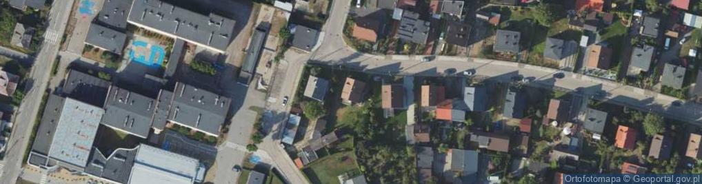 Zdjęcie satelitarne Wczasowa ul.