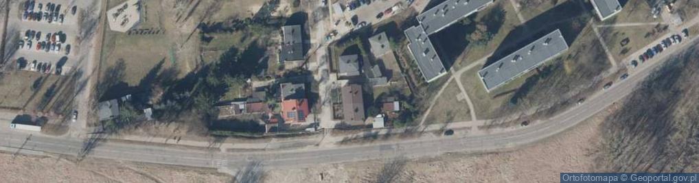 Zdjęcie satelitarne Wdzięczna ul.