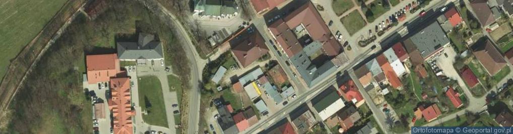 Zdjęcie satelitarne Węgierska ul.