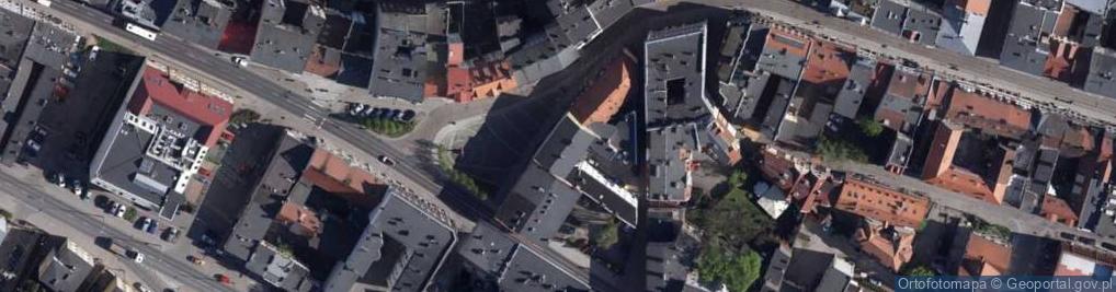 Zdjęcie satelitarne Wełniany Rynek ul.