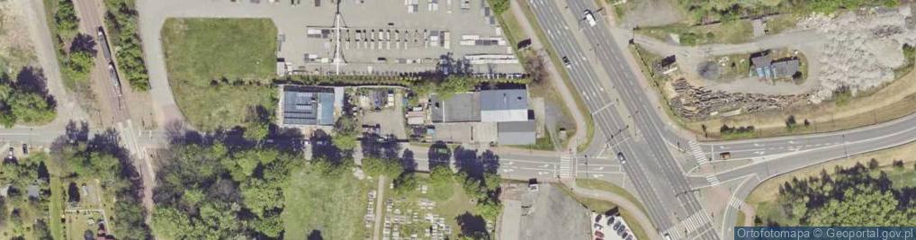 Zdjęcie satelitarne Węglowa ul.