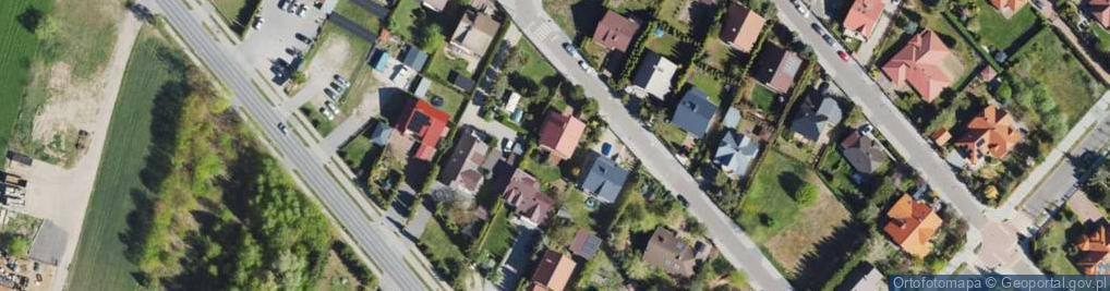 Zdjęcie satelitarne Wędkarska ul.