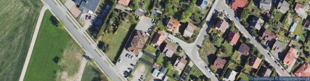 Zdjęcie satelitarne Wędkarska ul.