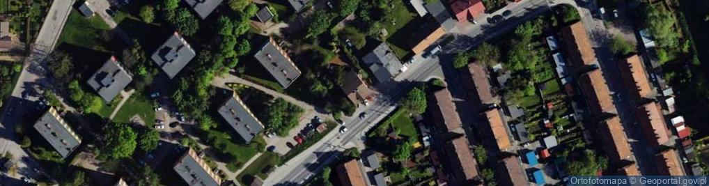 Zdjęcie satelitarne Węglowa ul.