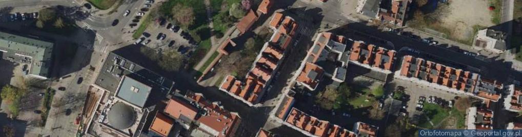 Zdjęcie satelitarne Węglarska ul.