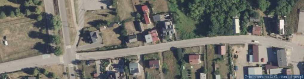 Zdjęcie satelitarne Węgielnego, mjr. ul.