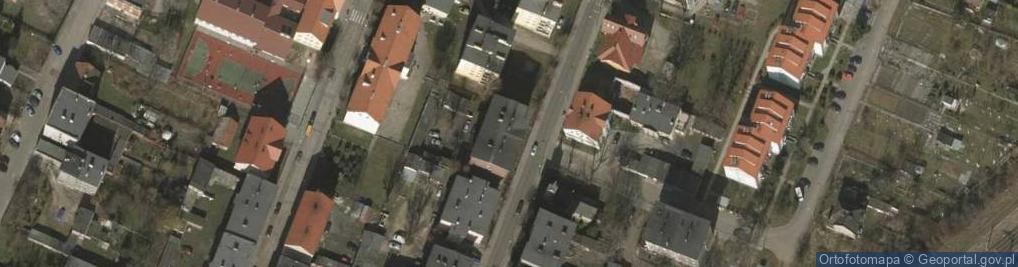 Zdjęcie satelitarne Westerplatte ul.