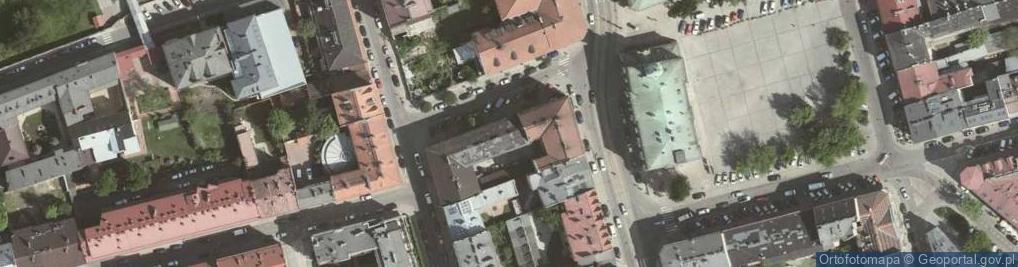 Zdjęcie satelitarne Węgłowa ul.