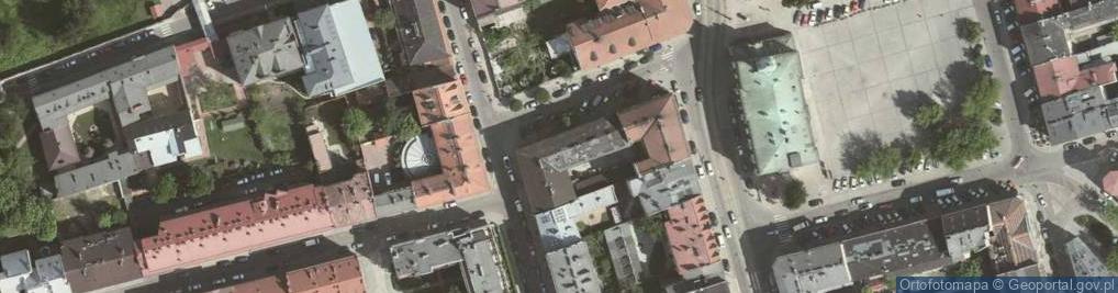 Zdjęcie satelitarne Węgłowa ul.