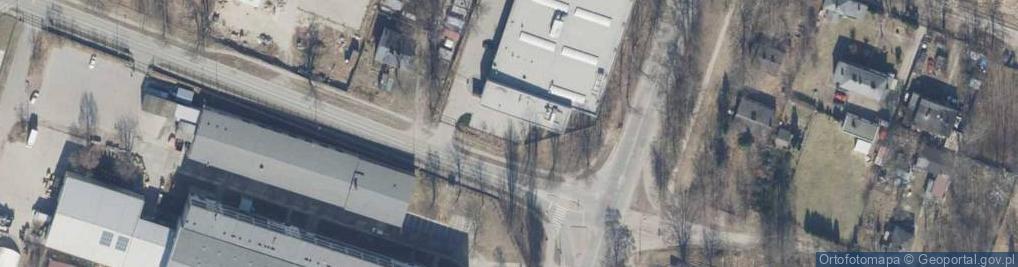 Zdjęcie satelitarne Wersalska ul.