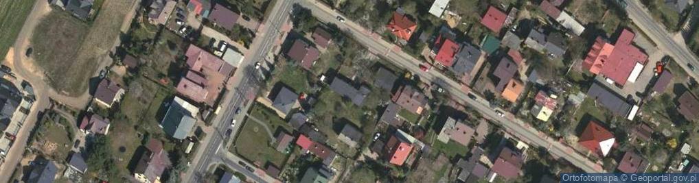 Zdjęcie satelitarne Weteranów ul.